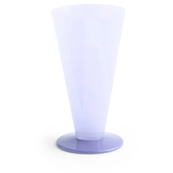 Conical Vase Small Light Blue / Lavender Blue