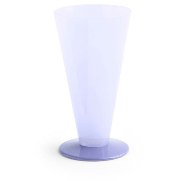 Conical Vase Small Light Blue / Lavender Blue