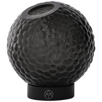 Globe Bubbles Vase Ø10 cm Sort