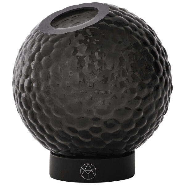 Globe Bubbles Vase Ø10 cm Sort