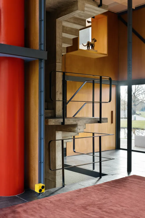 Classic Solid Uldgulvtæppe 250x350 cm Ruby Red