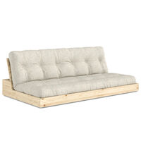 Base Sofa Bed Raw / Soft Chalk