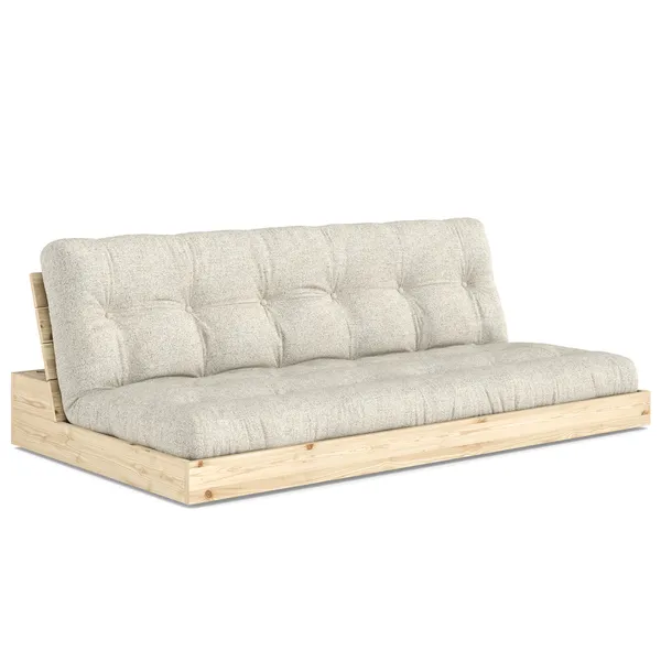 Base Sofa Bed Raw / Soft Chalk