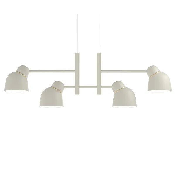 Bird Pendel Lineær 119 cm Sand / Messing