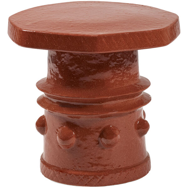 Clara Side Table Rust