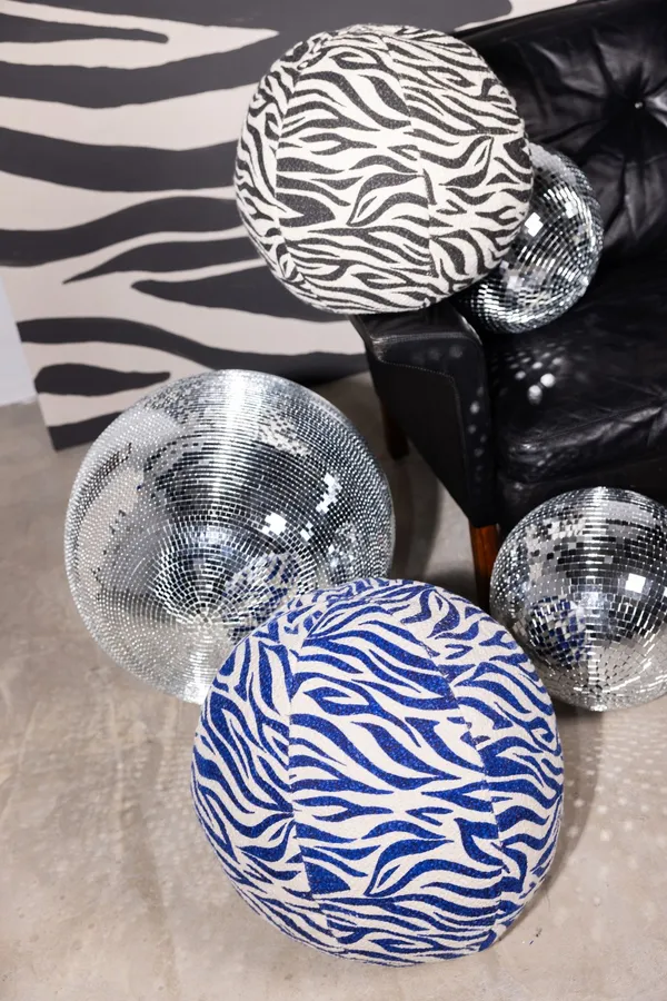 Anima Pute Rund Zebra Sort