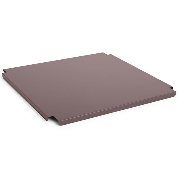 Colour Crate Metal Large Square Låg Bordeaux