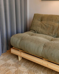 Roots Bäddsoffa 140x200 cm Khaki Green