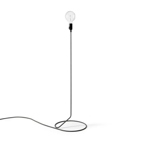 Cord Golvlampa Svart/Vit