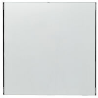 Taper Spejl Rustfrit Stål 40x40 cm