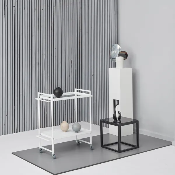 Bauhaus Rullvagn Vit