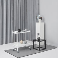 Bauhaus Rullvagn Vit