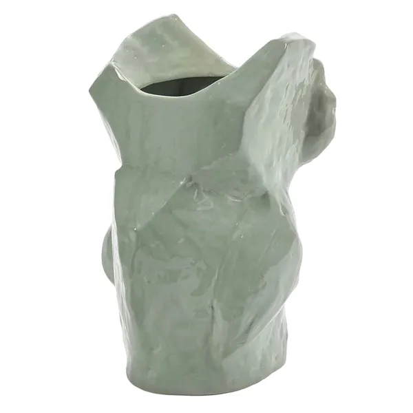 After Midnight Owl vase L Light Blue