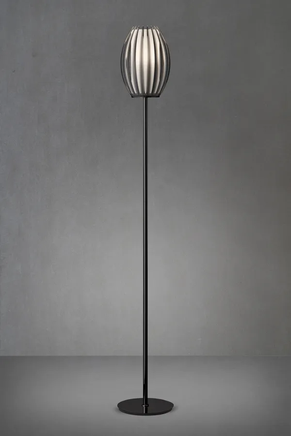 Tentacle Golvlampa Svart / Rök