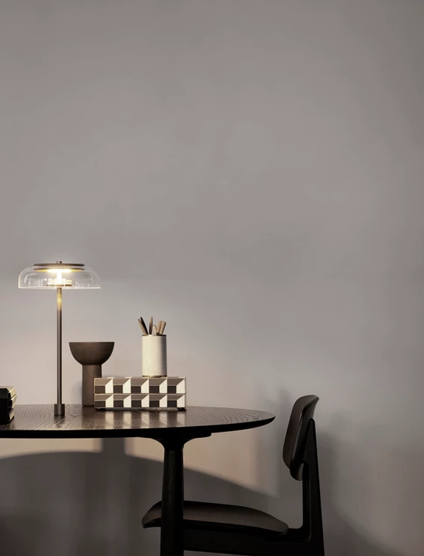 Blossi Bordlampe Integreret 230 mm Nordic Gold / Guld