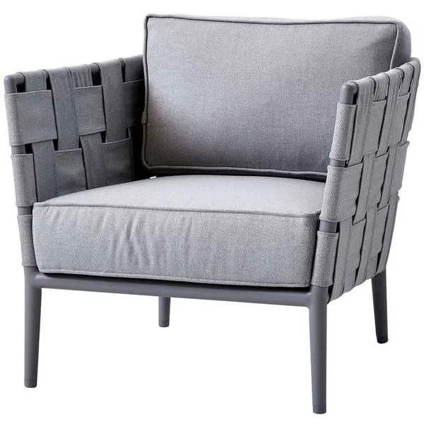 Conic Loungefåtölj Light Grey AirTouch