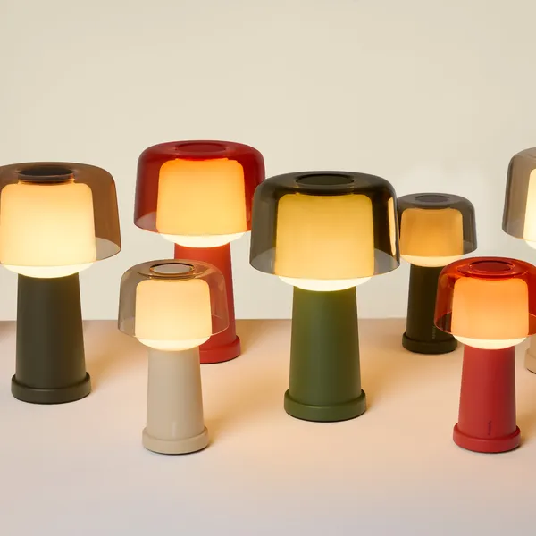 Revolve Bærbar Lampe Coffee