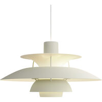 PH 5 Pendel Monochrome Pale Pewter