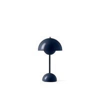 Flowerpot VP9 Bordlampe Bærbar Steel Blue