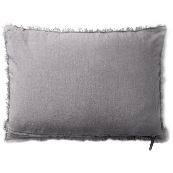 Tyynynpäällinen Sametti / Pellava 50x70 cm Stone Greige