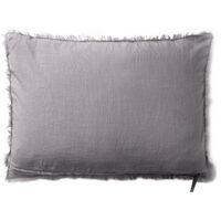 Tyynynpäällinen Sametti / Pellava 50x70 cm Stone Greige