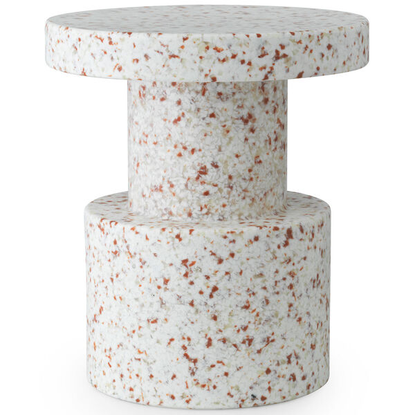 Bit Pall / Sidobord Vit