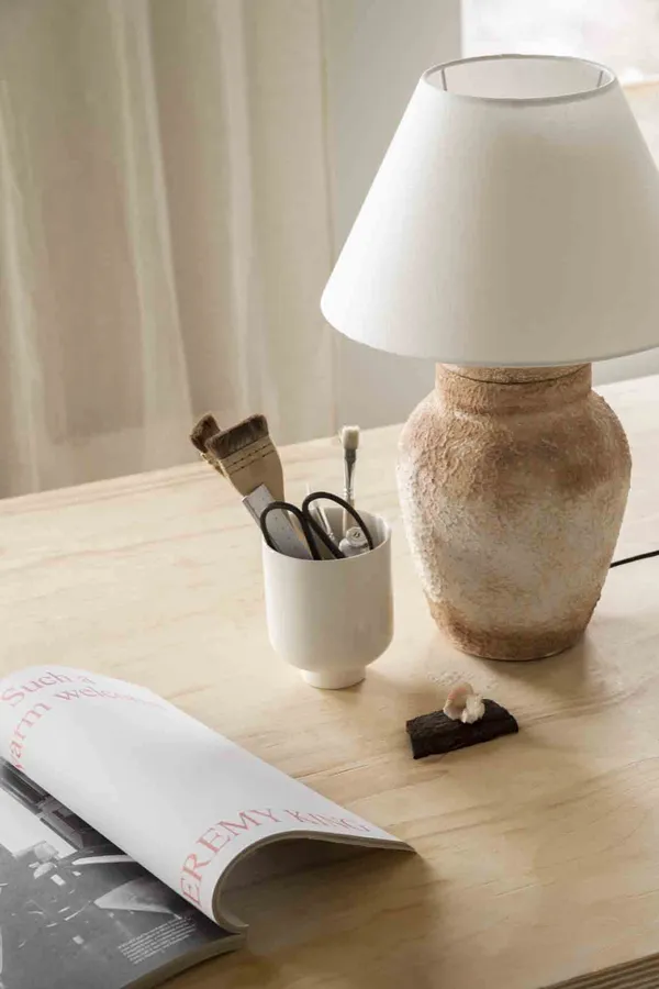 Basic Wide Lampskärm 250 mm Vit