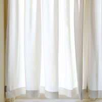 Grace Café Curtain Double Width 290x85 cm Sandnature