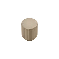 Helix Stripe Knop Rustfrit look
