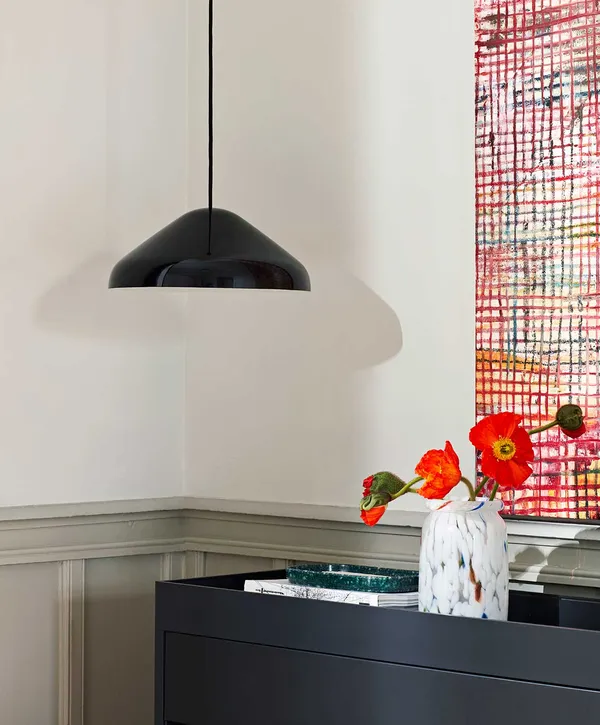 Splash Vase M Ø145 cm White Dot