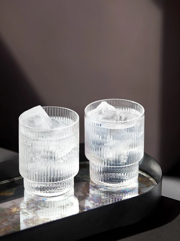 Ripple Glas 4-pack Klar