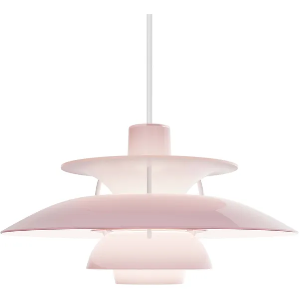 PH 5 Pendel Ø32 cm Opal Pale Rose