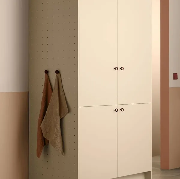 Key Knop Reddish Brown