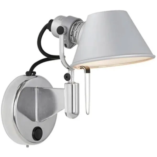 Tolomeo Micro Faretto Vägglampa aluminium