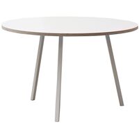 Loop Stand Round Pöytä 105 cm Valkoinen
