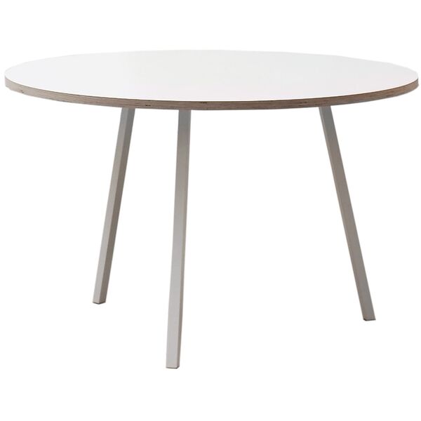 Loop Stand Round Matbord Ø105 cm Vit
