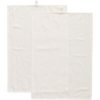 Sienna Kökshandduk 50x70 cm 2-pack Vit