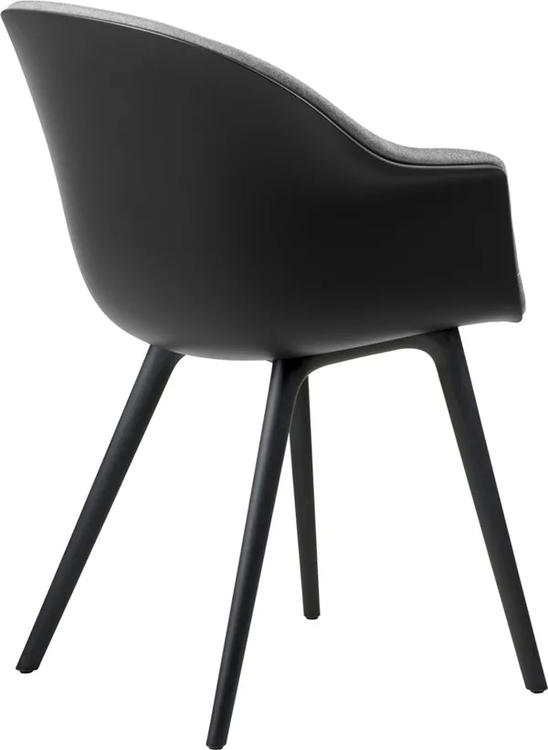Bat Spisebordsstol Betrukket Forside / Plastbase Remix 3 152