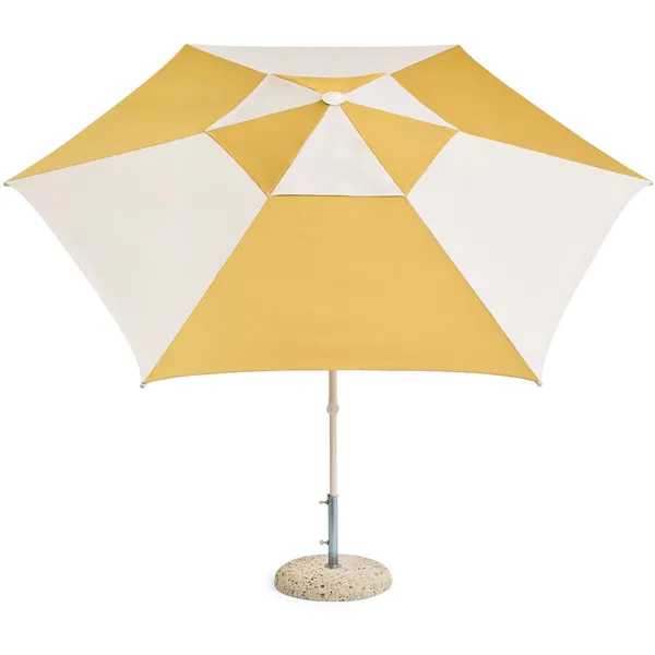 Terrazza Parasol Hexagon Off-white / Ochre