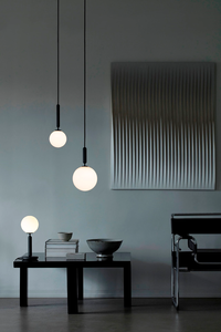 Miira 1 Riippuvalaisin 200 mm Rock Grey / Opal