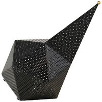 Bagdad Transportabel Lampe Sort