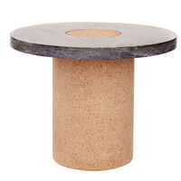 Sintra Bord Sort Marmor Ø 39 cm