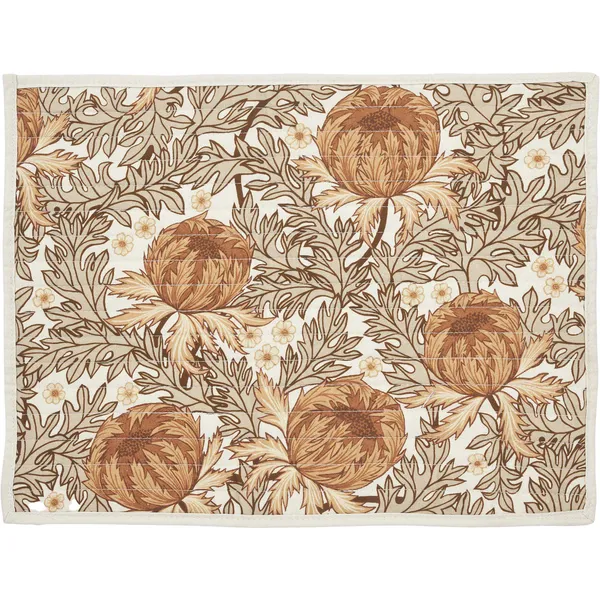 Naima Bordstablett 35x45 cm Brun / Vit / Beige