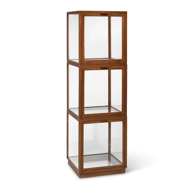 Miru Glassmonter Dark Stained Oak