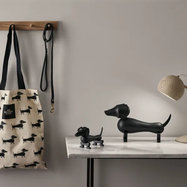 Hund Træfigur 32 cm
