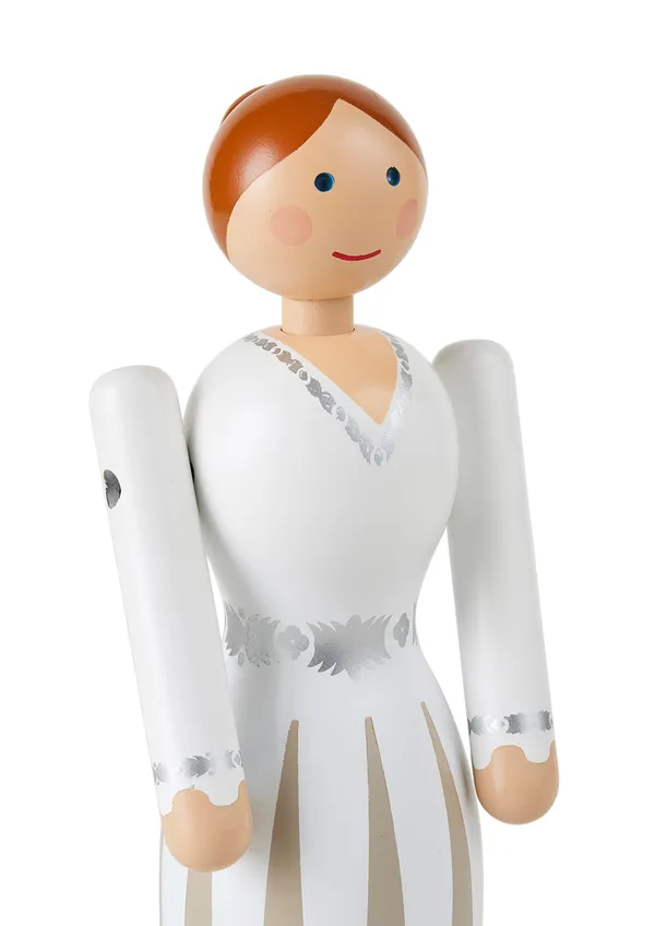Bride Trefigur Hvit