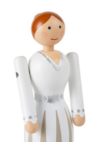 Bride Trefigur Hvit