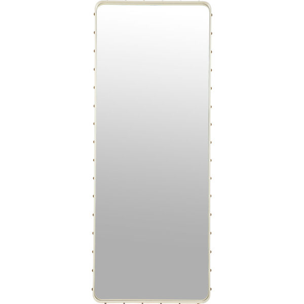 Adnet Vægspejl 70x180 cm Cremefarvet