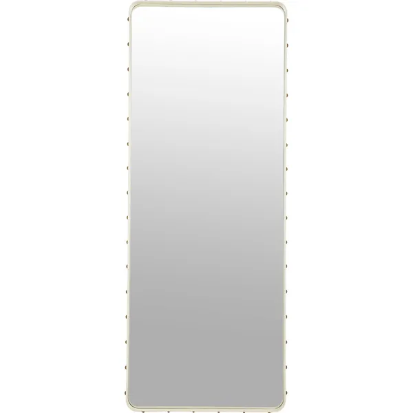 Adnet Vægspejl 70x180 cm Cremefarvet