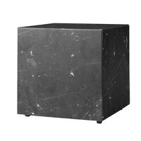 Plinth Cubic Sidobord 40x40 cm Carrara Marmor
